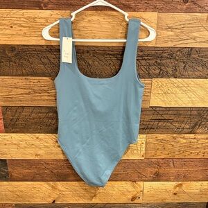 a new day Blue Bodysuit